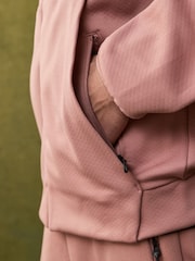 adidas Red Z.N.E Full Zip Hooded Track Jacket - Image 6 of 7