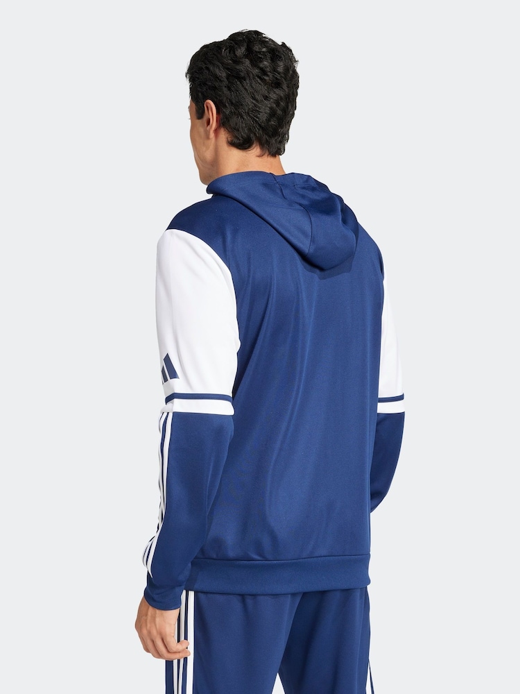 adidas Blue Squadra 25 Hoodie - Image 2 of 6
