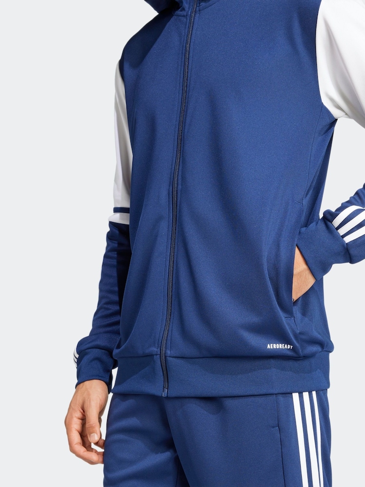 adidas Blue Squadra 25 Hoodie - Image 6 of 6