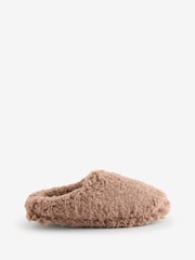 Loungeable Natural Cosy Mule Slippers - Image 4 of 4