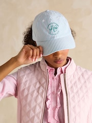 Joules Daley Green Stripe Cap - Image 3 of 7