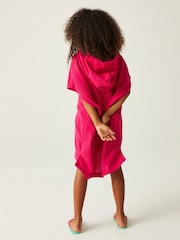 Regatta Pink Kids Towel Robe - Image 2 of 5