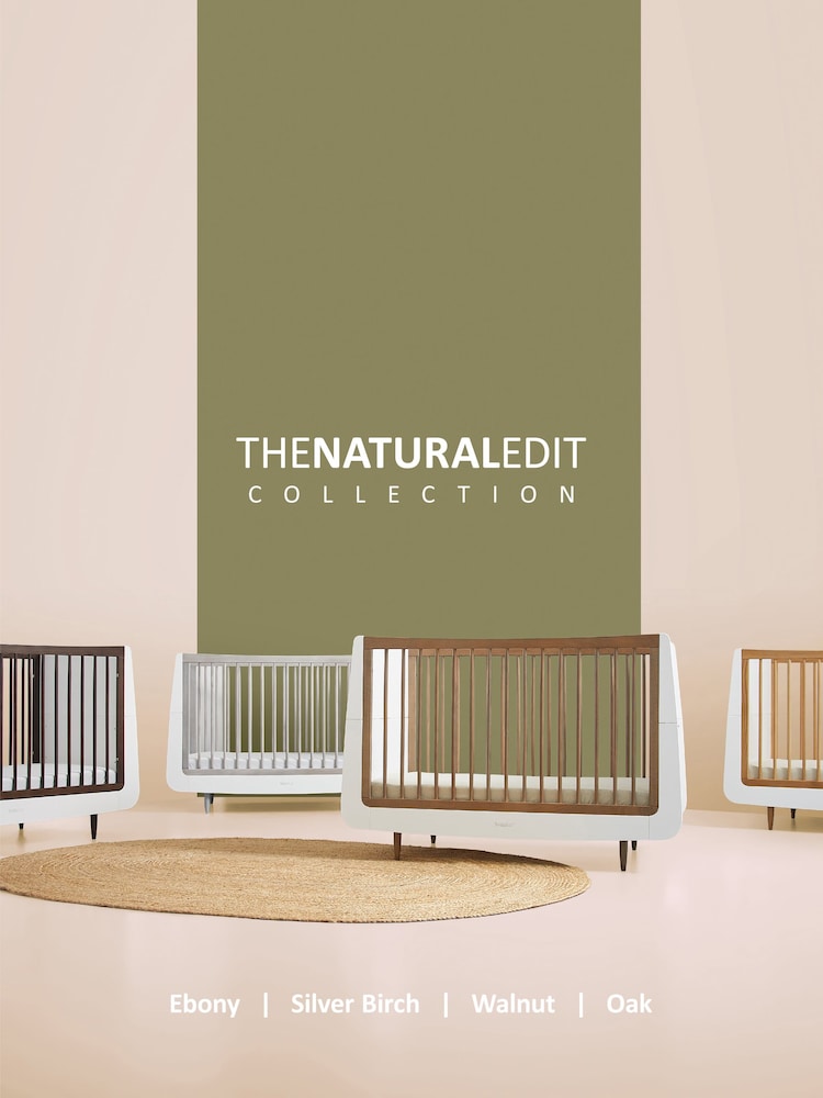 Snuz Walnut SnuzKot Scandi Cot Bed - Image 8 of 8