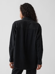 Gap Black Denim Big Shirt - Image 2 of 4