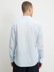 River Island Blue Long Sleeve Slim Fit Shirt - Image 2 of 4