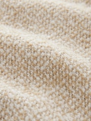 Neutral Boucle Collarless Jacket - Image 7 of 7