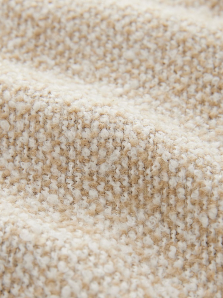Neutral Boucle Collarless Jacket - Image 7 of 7