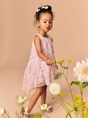 Rainbow Mesh Party Dress (3mths-7yrs) - Image 2 of 8
