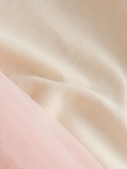 Pink/White Short Sleeve Top And Skirt Set (3mths-7yrs) - Image 8 of 9