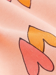Orange Heart Character Long Sleeve Sweat Dress (3mths-7yrs) - Image 6 of 7