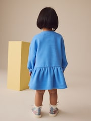 Blue Character Long Sleeve Sweat Dress (3mths-7yrs) - Image 3 of 8