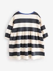 Stripe Bear Long Sleeve Jersey Dress (3mths-7yrs) - Image 5 of 7