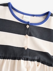 Stripe Bear Long Sleeve Jersey Dress (3mths-7yrs) - Image 6 of 7