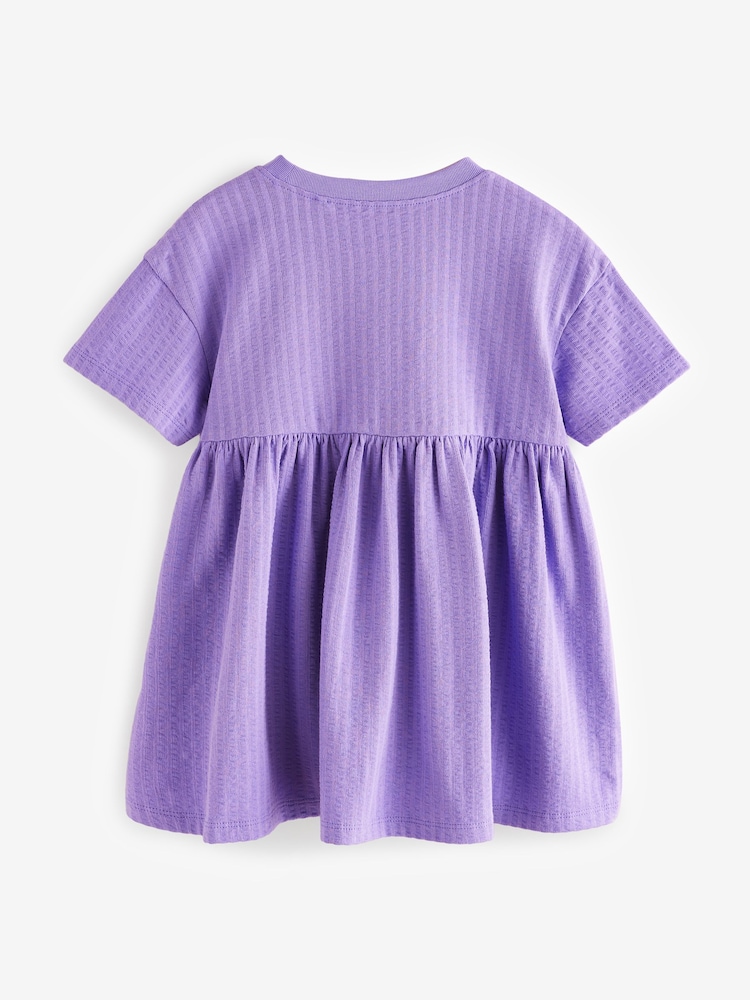 Purple Dog Short Sleeve Summer Dress (3mths-7yrs) - Image 6 of 9