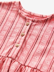 Pink Short Sleeve Jersey Summer Dress (3mths-7yrs) - Image 7 of 8