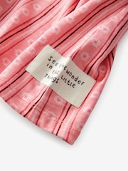 Pink Short Sleeve Jersey Summer Dress (3mths-7yrs) - Image 8 of 8