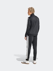أسود - بدلة رياضية أساسية 3 خطوط Tricot من Adidas - صورة 2 من 8