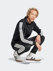 أسود - بدلة رياضية أساسية 3 خطوط Tricot من Adidas - صورة 3 من 8