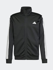 أسود - بدلة رياضية أساسية 3 خطوط Tricot من Adidas - صورة 7 من 8