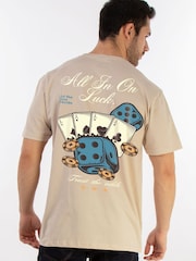 Brands In Natural All In Trust The Odds Graphic T-Shirt - Image 1 of 4