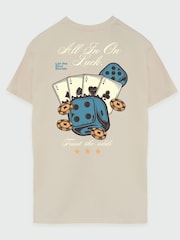 Brands In Natural All In Trust The Odds Graphic T-Shirt - Image 2 of 4