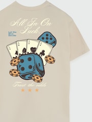 Brands In Natural All In Trust The Odds Graphic T-Shirt - Image 4 of 4