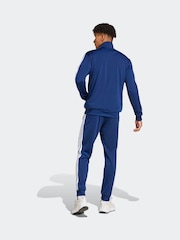 أزرق - بدلة رياضية أساسية 3 خطوط Tricot من Adidas - صورة 2 من 7