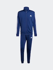 أزرق - بدلة رياضية أساسية 3 خطوط Tricot من Adidas - صورة 5 من 7