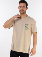 Brands In Natural Daily Grindhouse NYC Coffee Graphic T-Shirt - Image 2 of 5