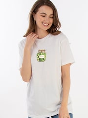 Brands In Natural Pickles Graphic Boyfriend Fit T-Shirt - Image 1 of 4