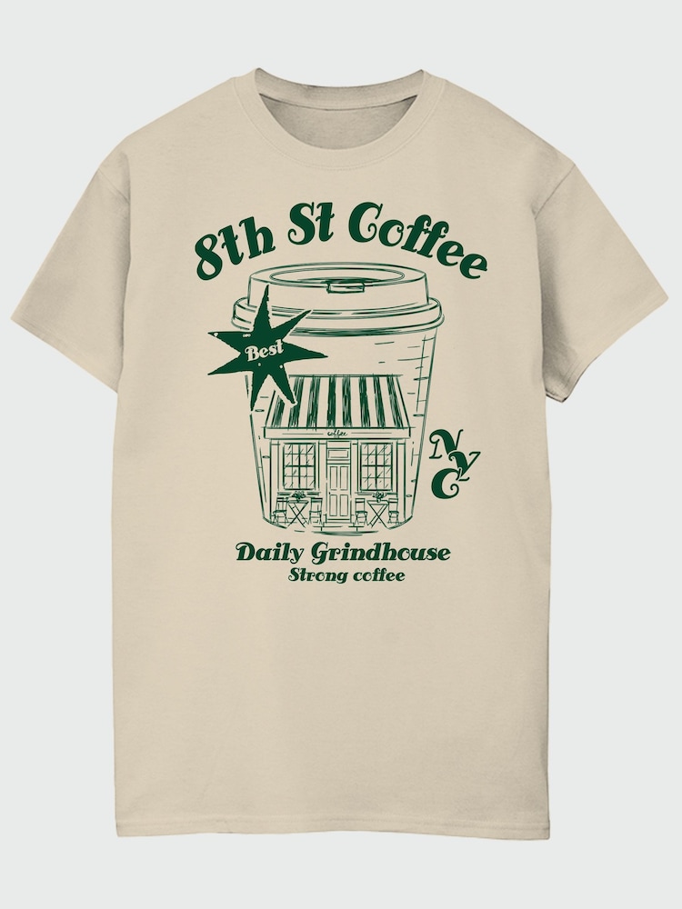 Brands In Natural 8th Street Coffee Graphic T-Shirt - Image 2 of 4 Brands In Natural 8th Street Coffee Graphic T-Shirt - Image 2 of 4