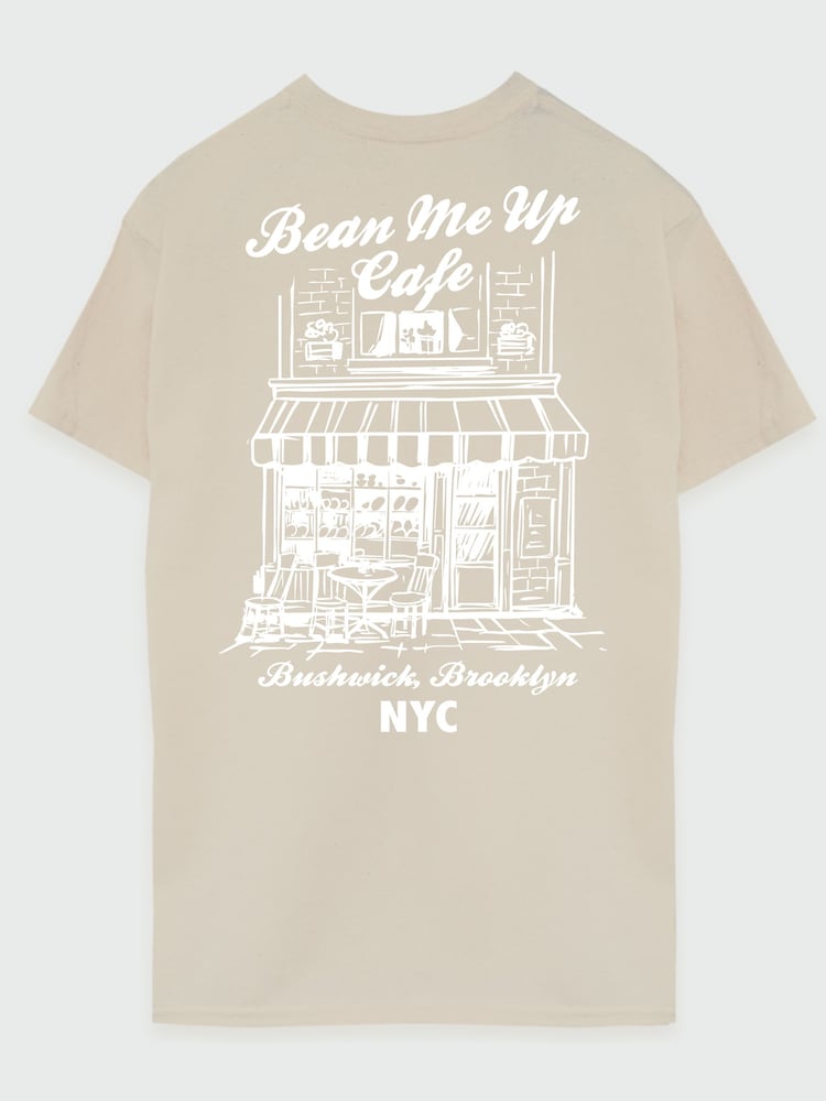 Brands In Natural Beam Me Up Café Graphic T-Shirt - Image 2 of 4 Brands In Natural Beam Me Up Café Graphic T-Shirt - Image 2 of 4