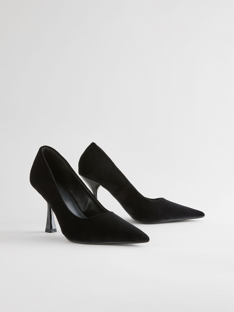 črna - Forever Comfort® Point Toe Curve čevlji z visoko peto salonar - Slika 2 iz 5 črna - Forever Comfort® Point Toe Curve čevlji z visoko peto salonar - Slika 2 iz 5