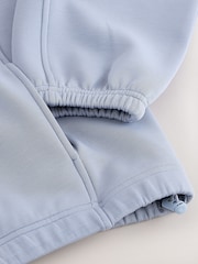 Blå - Slinky Pullover Huvtröja - Bild 8 av 9