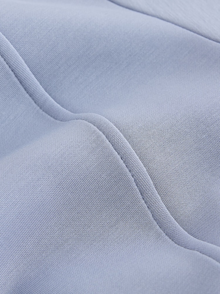 Blå - Slinky Pullover Huvtröja - Bild 9 av 9