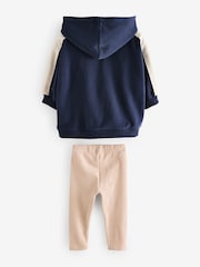 Navy Hoodie and Leggings Set (3mths-7yrs) - Image 5 of 7