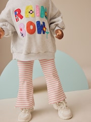 Grey Sweatshirt and Flare Leggings Set (3mths-7yrs) - Image 3 of 7