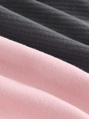Pink Collared Crew Sweatshirt & Leggings Set (3mths-7yrs) - Image 8 of 9