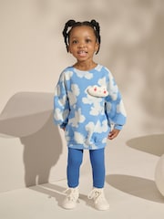 Blue Tie Dye Cloud Leggings Set (3mths-7yrs) - Image 1 of 7