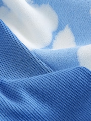 Blue Tie Dye Cloud Leggings Set (3mths-7yrs) - Image 7 of 7