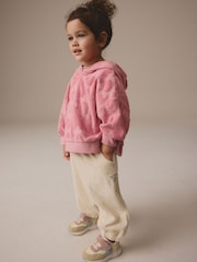 Pink Hoodie & Barrel Leg Joggers Set (3mths-7yrs) - Image 2 of 10