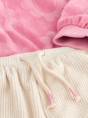 Pink Hoodie & Barrel Leg Joggers Set (3mths-7yrs) - Image 9 of 10