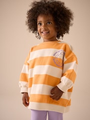 Orange Sweatshirt and Flare Leggings Set (3mths-7yrs) - Image 3 of 8