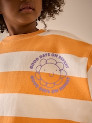 Orange Sweatshirt and Flare Leggings Set (3mths-7yrs) - Image 4 of 8