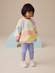 Rainbow Sweatshirt and Leggings Set (3mths-7yrs) - Image 1 of 4