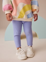 Rainbow Sweatshirt and Leggings Set (3mths-7yrs) - Image 4 of 4
