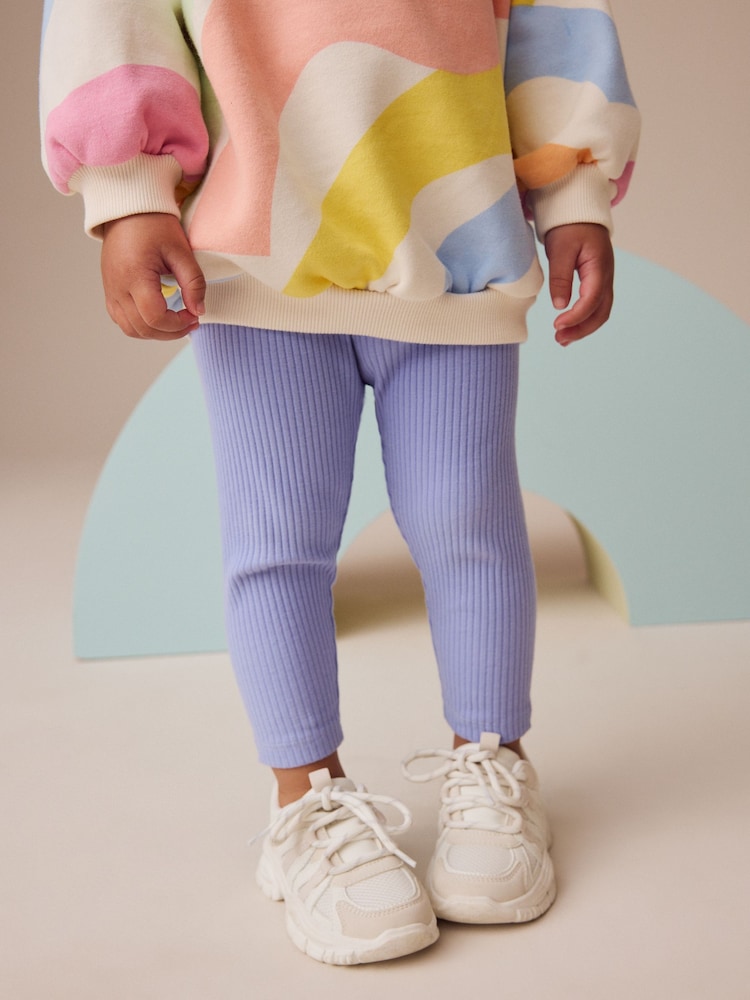 Rainbow Sweatshirt and Leggings Set (3mths-7yrs) - Image 4 of 4