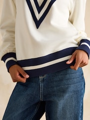 Толстовка Joules Dawlish Quarter Zip из хлопка - Image 8 of 10