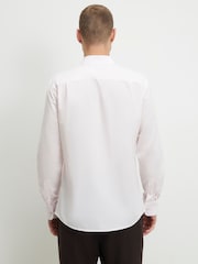 River Island White Long Sleeve Slim Fit Shirt - Image 2 of 4