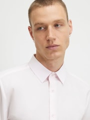 River Island White Long Sleeve Slim Fit Shirt - Image 3 of 4